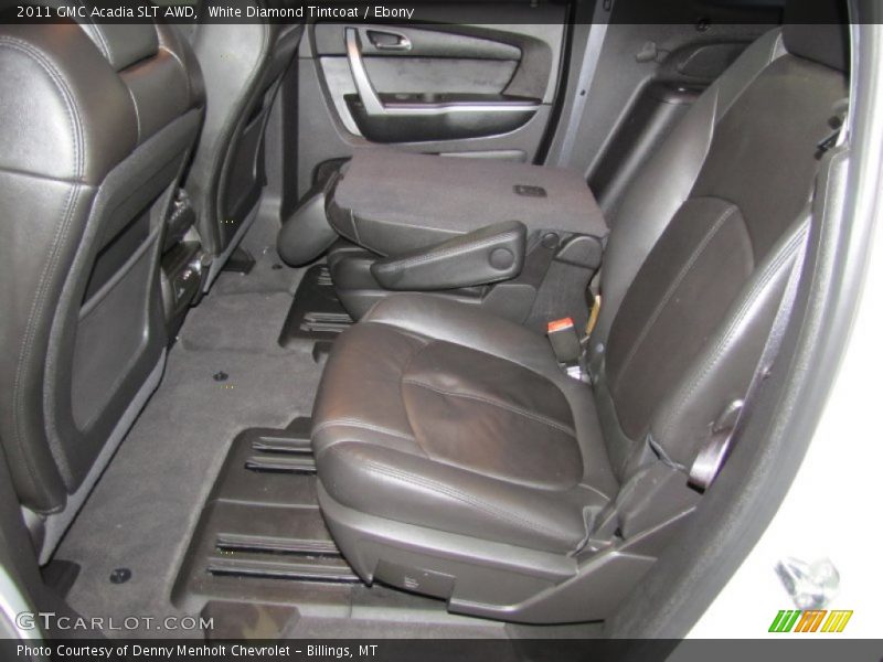 White Diamond Tintcoat / Ebony 2011 GMC Acadia SLT AWD