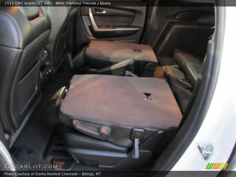 White Diamond Tintcoat / Ebony 2011 GMC Acadia SLT AWD