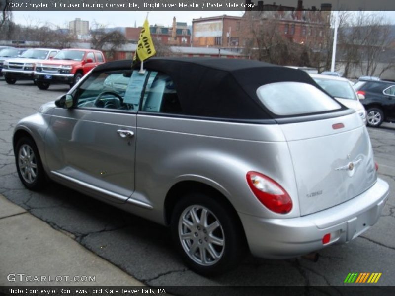 Bright Silver Metallic / Pastel Slate Gray 2007 Chrysler PT Cruiser Touring Convertible