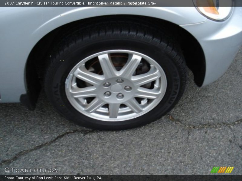 Bright Silver Metallic / Pastel Slate Gray 2007 Chrysler PT Cruiser Touring Convertible