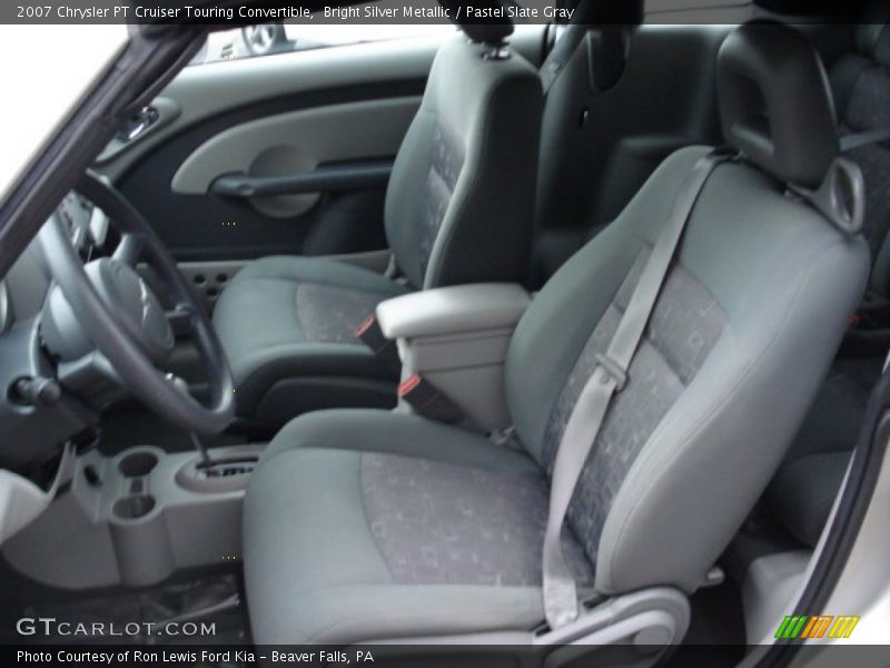 Bright Silver Metallic / Pastel Slate Gray 2007 Chrysler PT Cruiser Touring Convertible