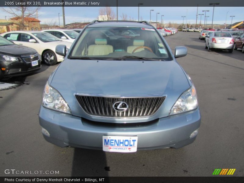 Breakwater Blue Metallic / Ivory 2005 Lexus RX 330