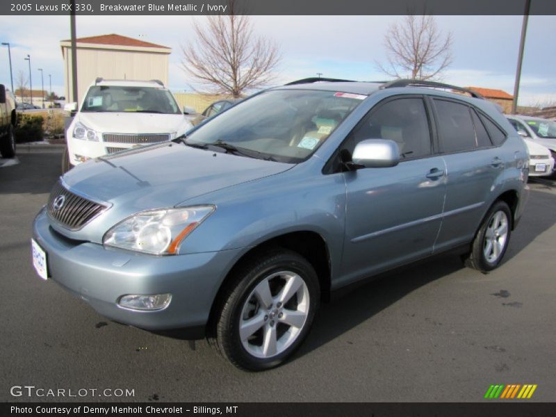 Breakwater Blue Metallic / Ivory 2005 Lexus RX 330