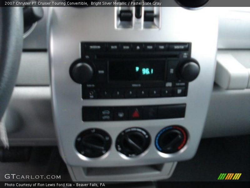 Bright Silver Metallic / Pastel Slate Gray 2007 Chrysler PT Cruiser Touring Convertible