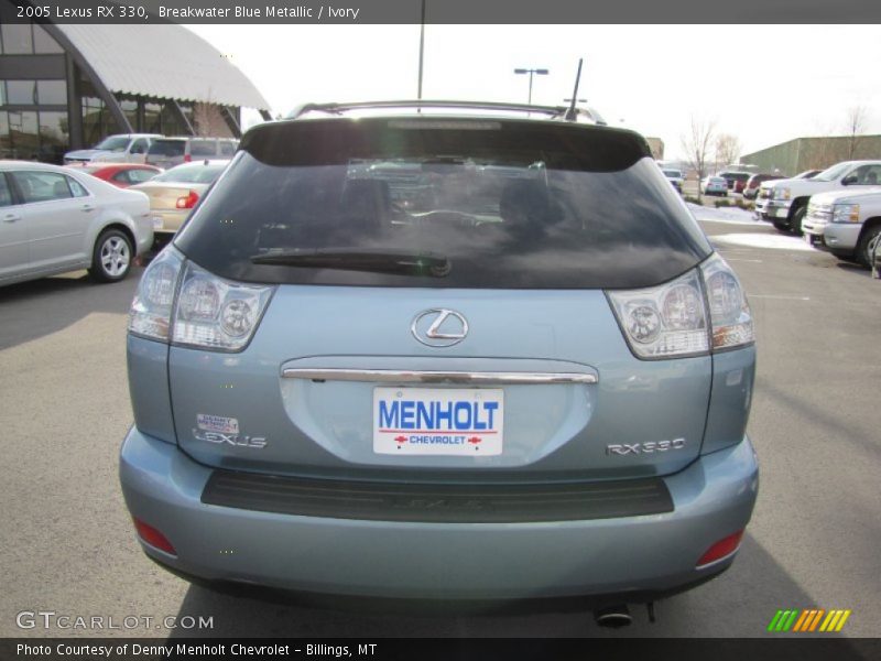 Breakwater Blue Metallic / Ivory 2005 Lexus RX 330