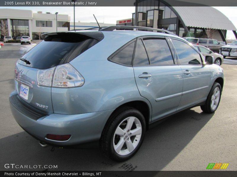 Breakwater Blue Metallic / Ivory 2005 Lexus RX 330