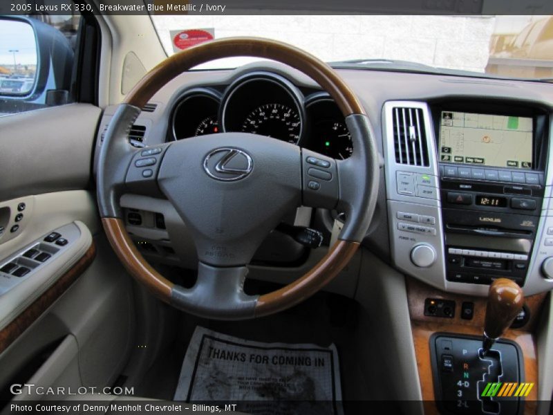 Breakwater Blue Metallic / Ivory 2005 Lexus RX 330