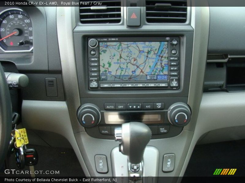 Royal Blue Pearl / Gray 2010 Honda CR-V EX-L AWD