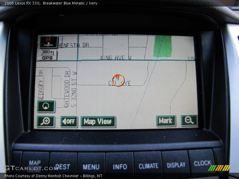 Breakwater Blue Metallic / Ivory 2005 Lexus RX 330