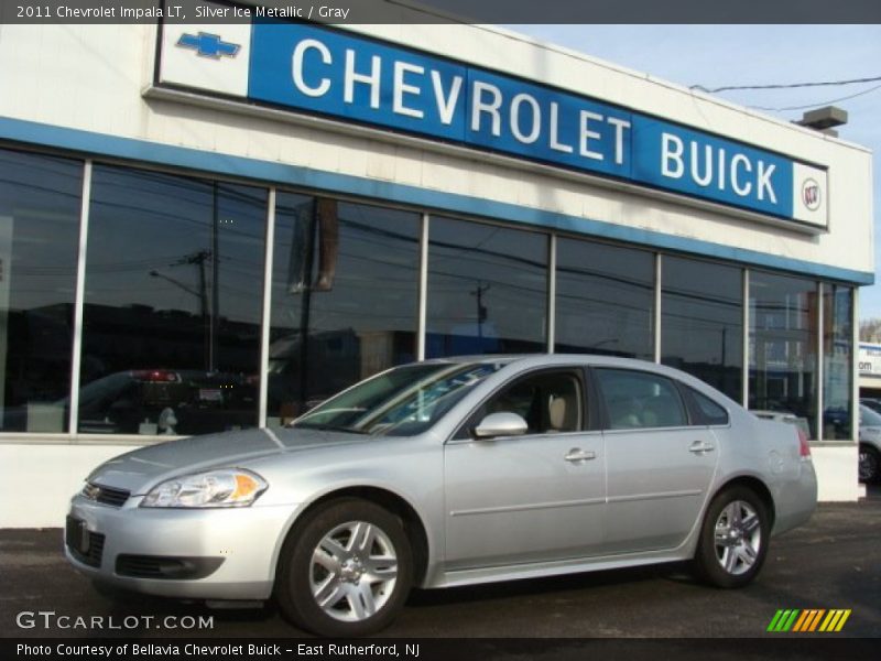 Silver Ice Metallic / Gray 2011 Chevrolet Impala LT
