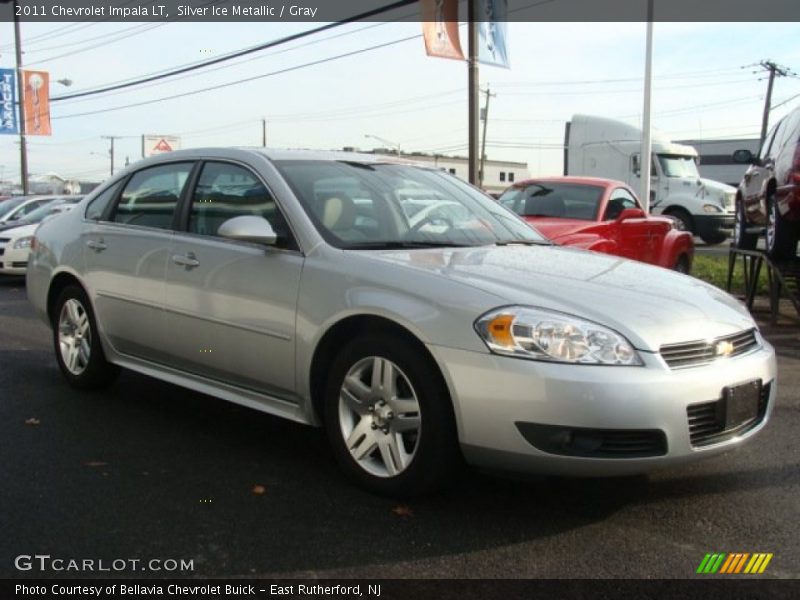 Silver Ice Metallic / Gray 2011 Chevrolet Impala LT