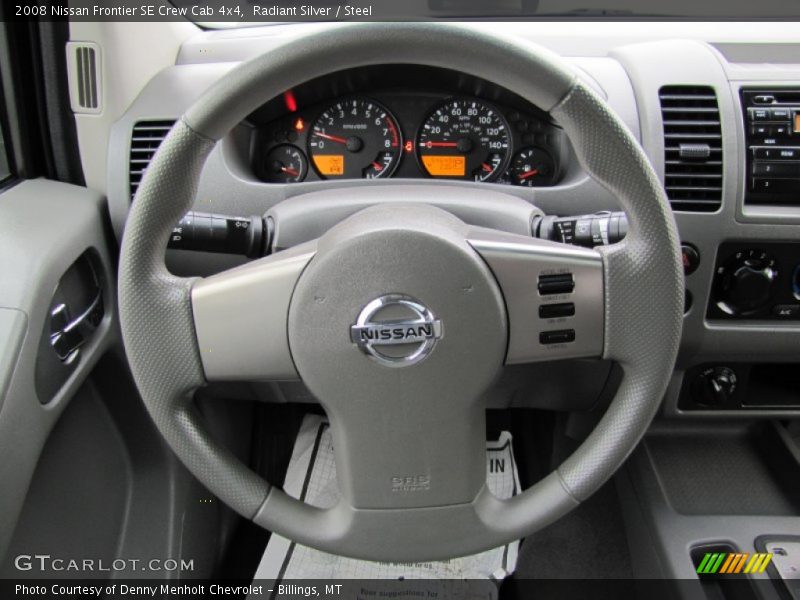 Radiant Silver / Steel 2008 Nissan Frontier SE Crew Cab 4x4