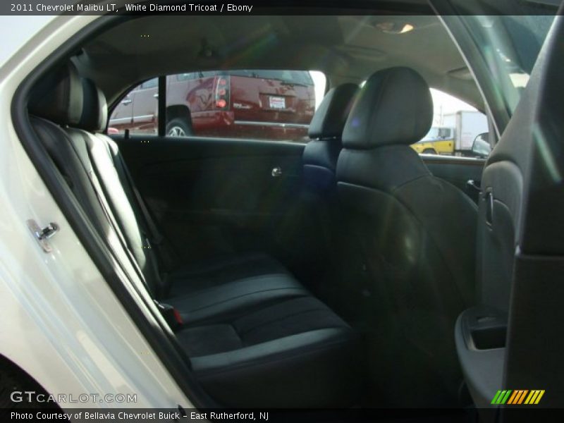 White Diamond Tricoat / Ebony 2011 Chevrolet Malibu LT