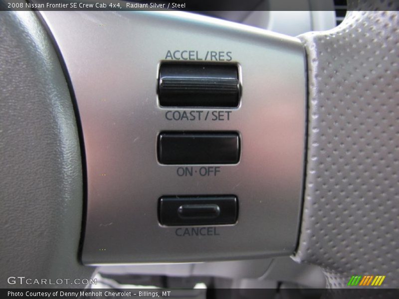 Radiant Silver / Steel 2008 Nissan Frontier SE Crew Cab 4x4