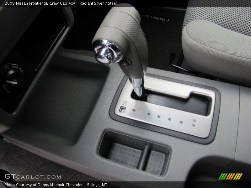  2008 Frontier SE Crew Cab 4x4 6 Speed Manual Shifter