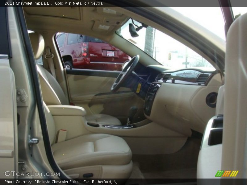 Gold Mist Metallic / Neutral 2011 Chevrolet Impala LT