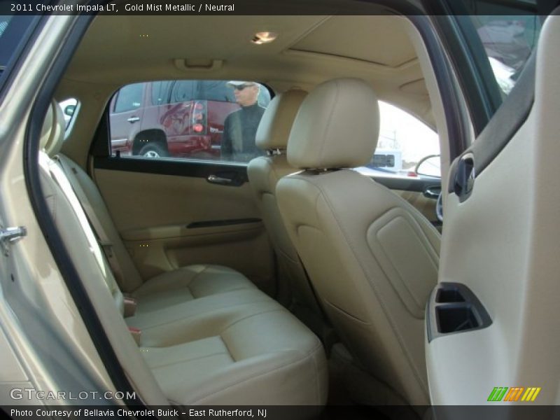 Gold Mist Metallic / Neutral 2011 Chevrolet Impala LT