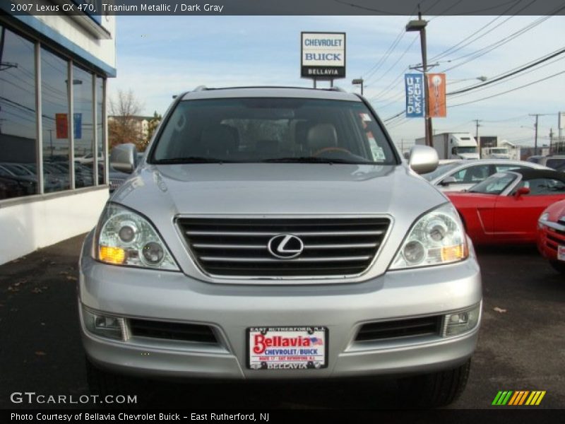 Titanium Metallic / Dark Gray 2007 Lexus GX 470
