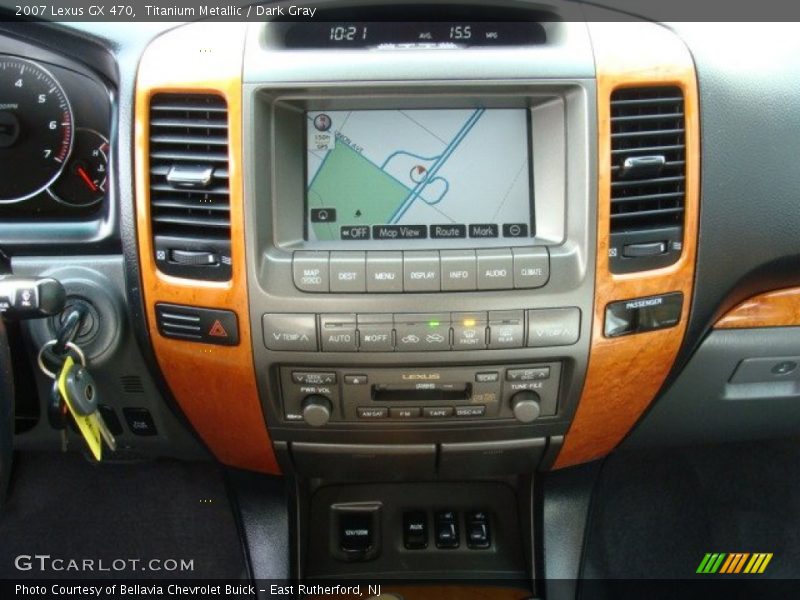 Navigation of 2007 GX 470