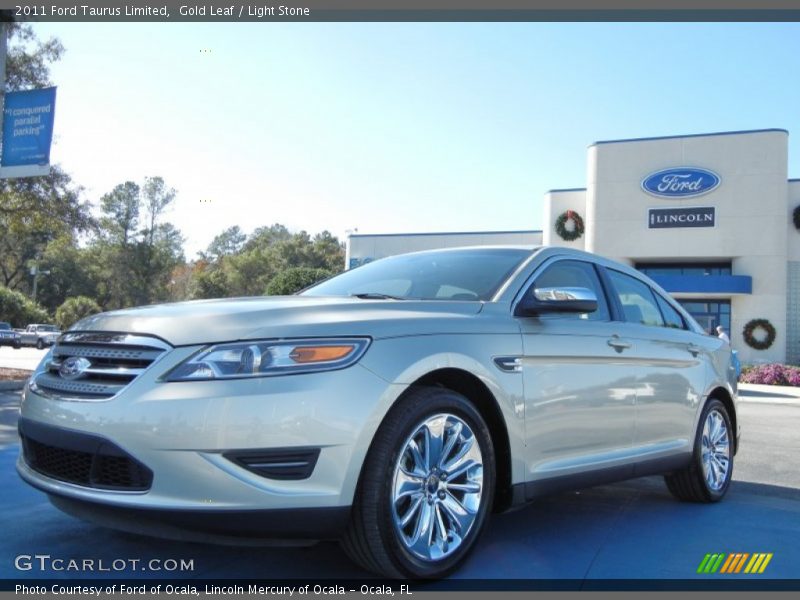 Gold Leaf / Light Stone 2011 Ford Taurus Limited