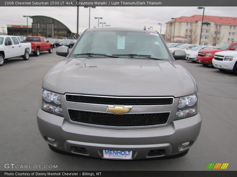 Graystone Metallic / Light Titanium/Dark Titanium 2008 Chevrolet Suburban 1500 LT 4x4