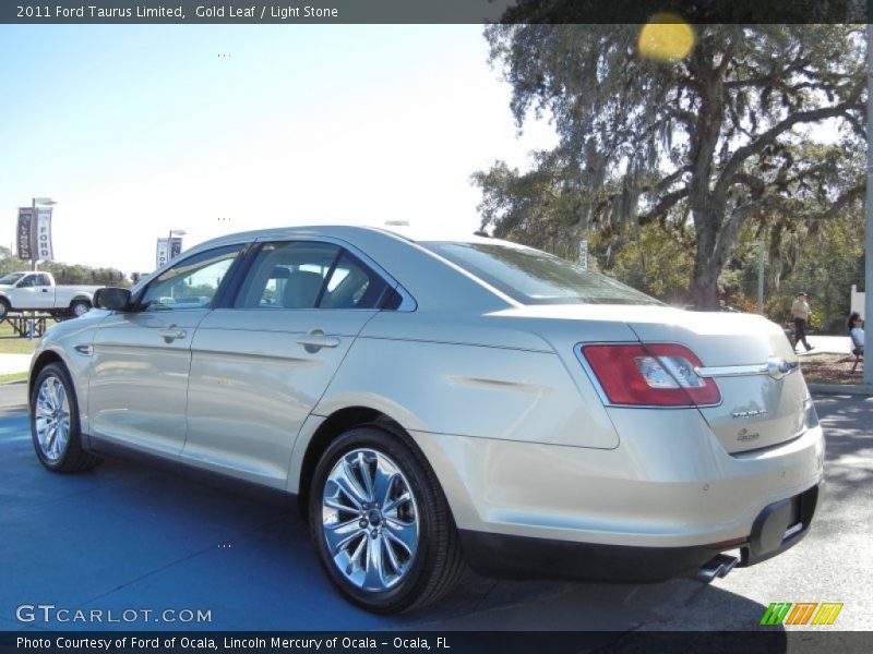 Gold Leaf / Light Stone 2011 Ford Taurus Limited