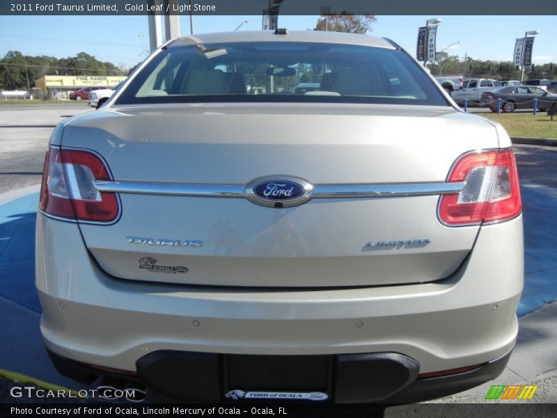 Gold Leaf / Light Stone 2011 Ford Taurus Limited