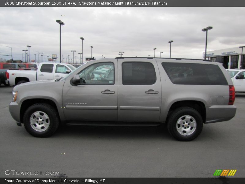 Graystone Metallic / Light Titanium/Dark Titanium 2008 Chevrolet Suburban 1500 LT 4x4