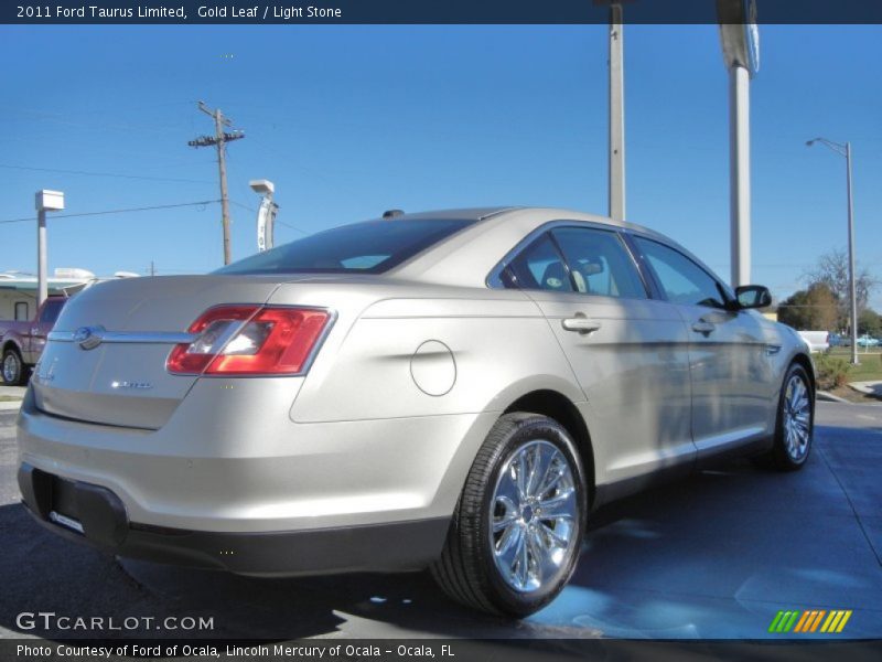 Gold Leaf / Light Stone 2011 Ford Taurus Limited