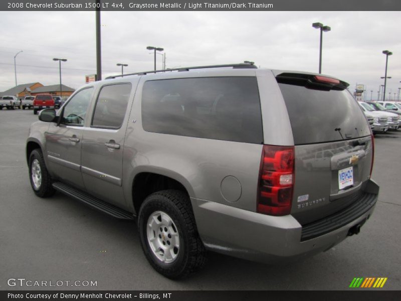 Graystone Metallic / Light Titanium/Dark Titanium 2008 Chevrolet Suburban 1500 LT 4x4
