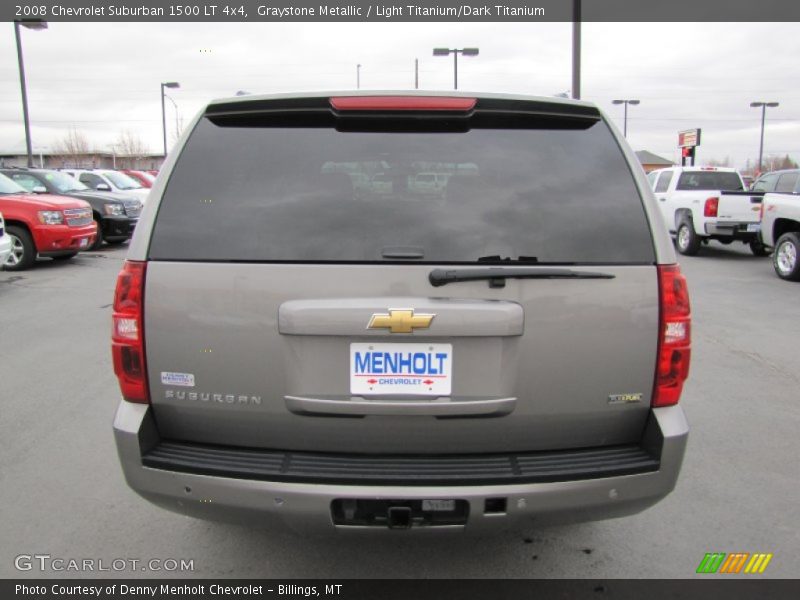 Graystone Metallic / Light Titanium/Dark Titanium 2008 Chevrolet Suburban 1500 LT 4x4