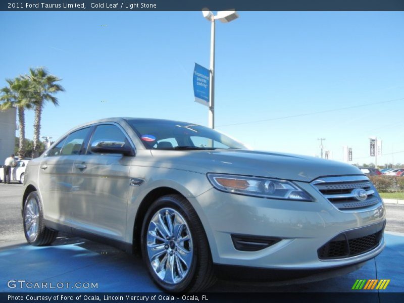 Gold Leaf / Light Stone 2011 Ford Taurus Limited