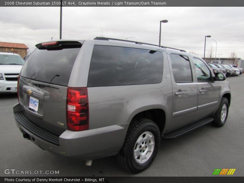 Graystone Metallic / Light Titanium/Dark Titanium 2008 Chevrolet Suburban 1500 LT 4x4