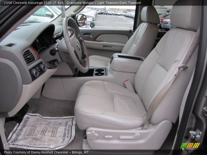 Graystone Metallic / Light Titanium/Dark Titanium 2008 Chevrolet Suburban 1500 LT 4x4