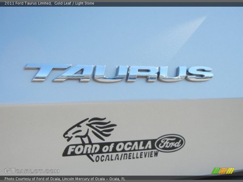 Gold Leaf / Light Stone 2011 Ford Taurus Limited