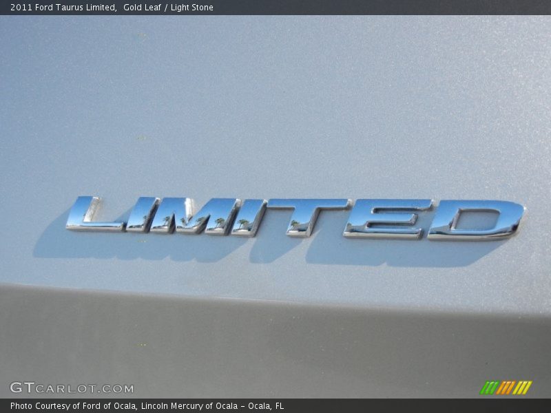 Gold Leaf / Light Stone 2011 Ford Taurus Limited