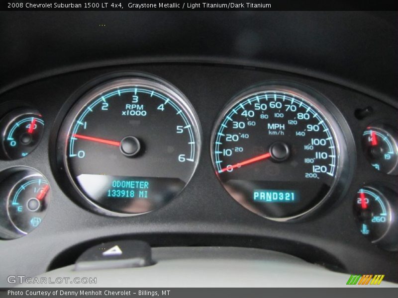 Graystone Metallic / Light Titanium/Dark Titanium 2008 Chevrolet Suburban 1500 LT 4x4