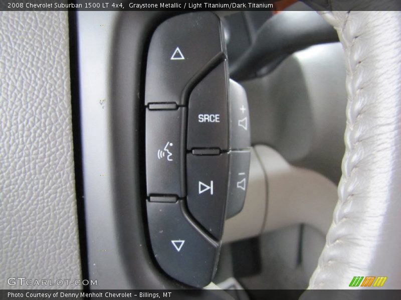 Graystone Metallic / Light Titanium/Dark Titanium 2008 Chevrolet Suburban 1500 LT 4x4