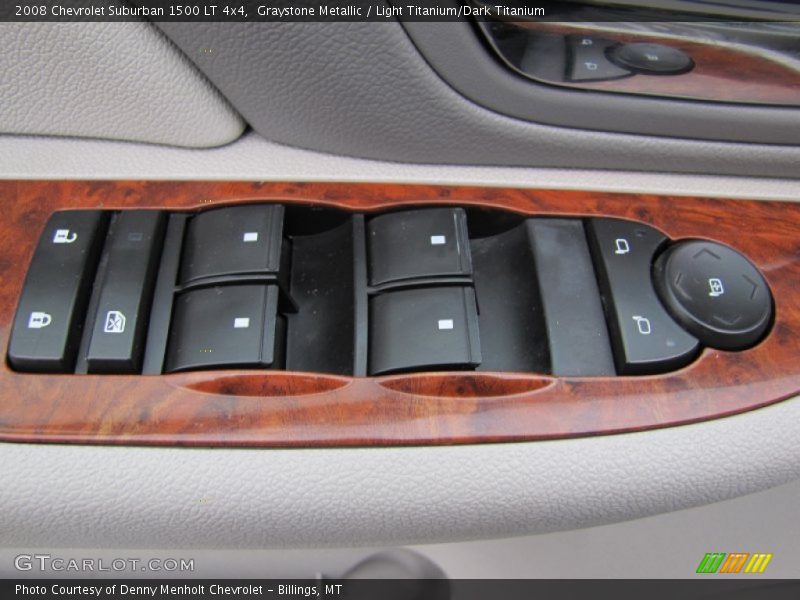 Graystone Metallic / Light Titanium/Dark Titanium 2008 Chevrolet Suburban 1500 LT 4x4