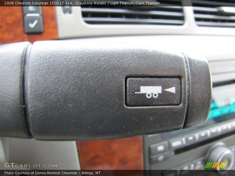 Graystone Metallic / Light Titanium/Dark Titanium 2008 Chevrolet Suburban 1500 LT 4x4