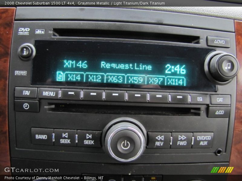 Graystone Metallic / Light Titanium/Dark Titanium 2008 Chevrolet Suburban 1500 LT 4x4