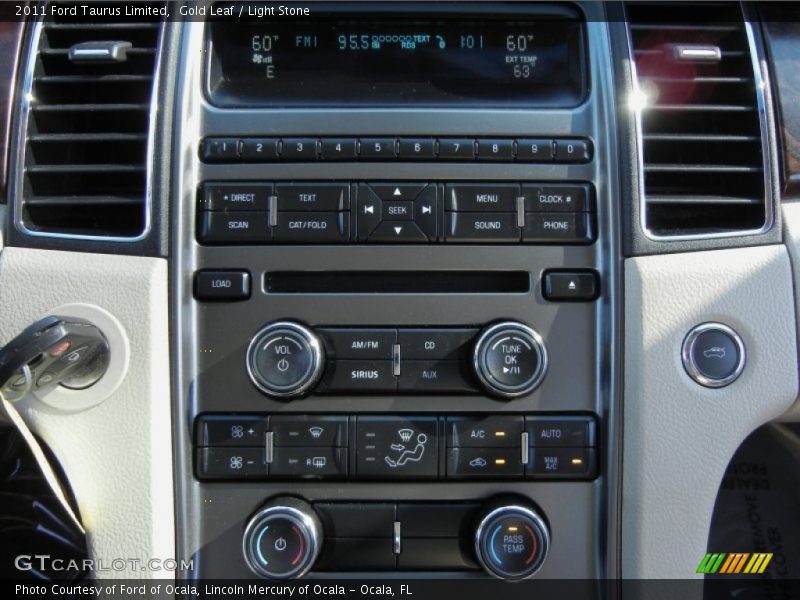 Gold Leaf / Light Stone 2011 Ford Taurus Limited
