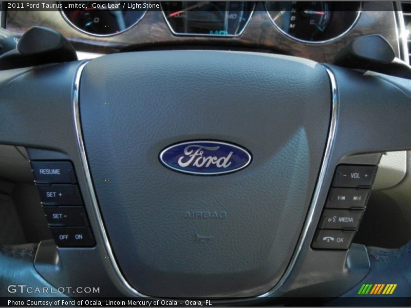 Gold Leaf / Light Stone 2011 Ford Taurus Limited