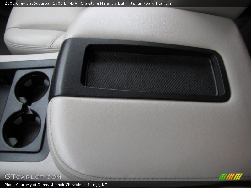 Graystone Metallic / Light Titanium/Dark Titanium 2008 Chevrolet Suburban 1500 LT 4x4