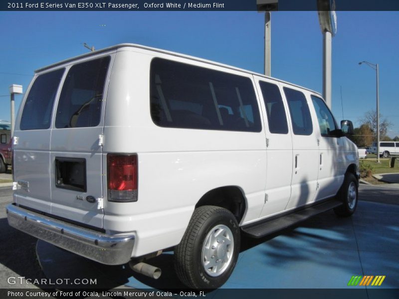 Oxford White / Medium Flint 2011 Ford E Series Van E350 XLT Passenger