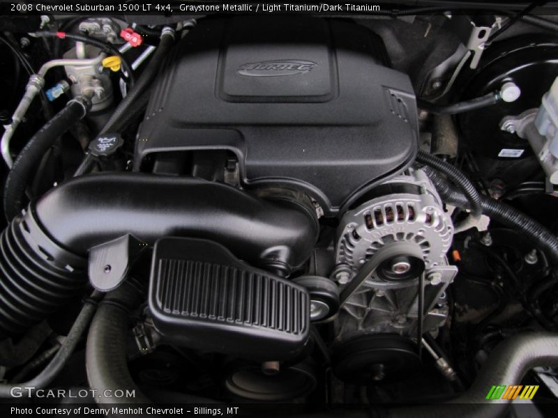 Graystone Metallic / Light Titanium/Dark Titanium 2008 Chevrolet Suburban 1500 LT 4x4
