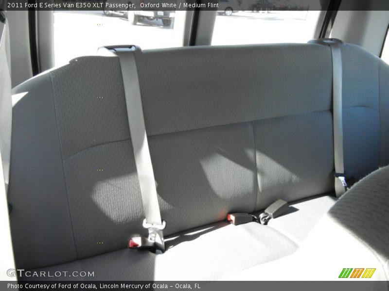 Oxford White / Medium Flint 2011 Ford E Series Van E350 XLT Passenger