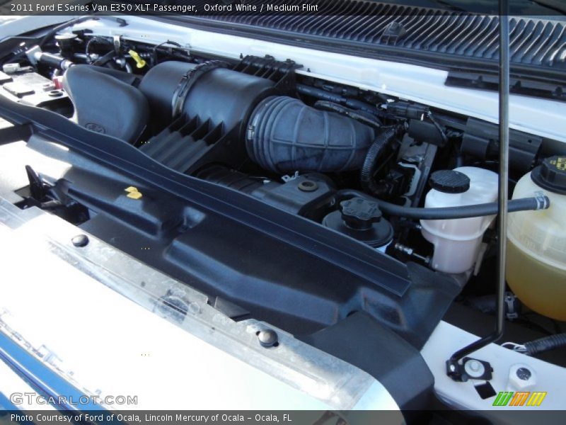 Oxford White / Medium Flint 2011 Ford E Series Van E350 XLT Passenger