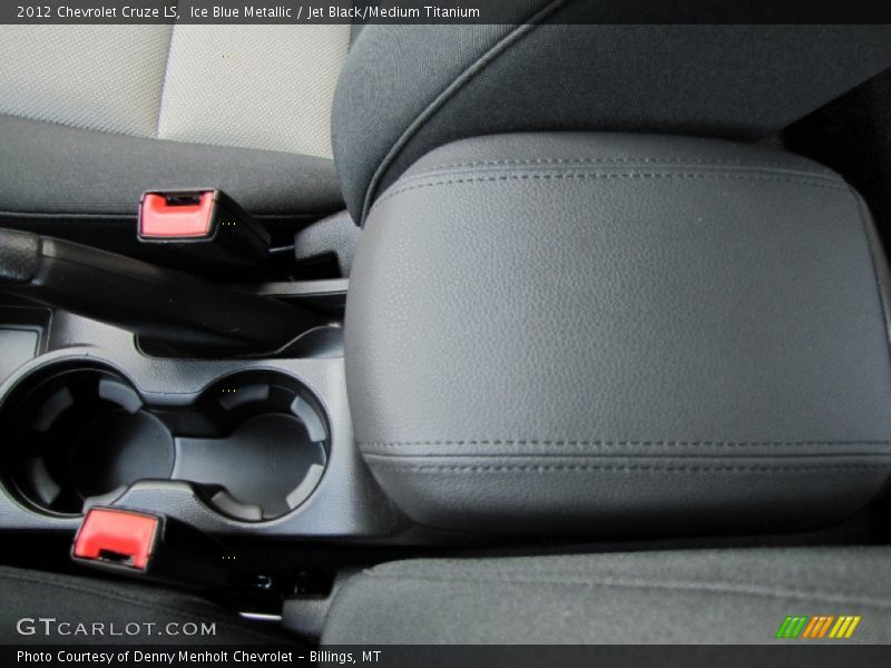 Ice Blue Metallic / Jet Black/Medium Titanium 2012 Chevrolet Cruze LS