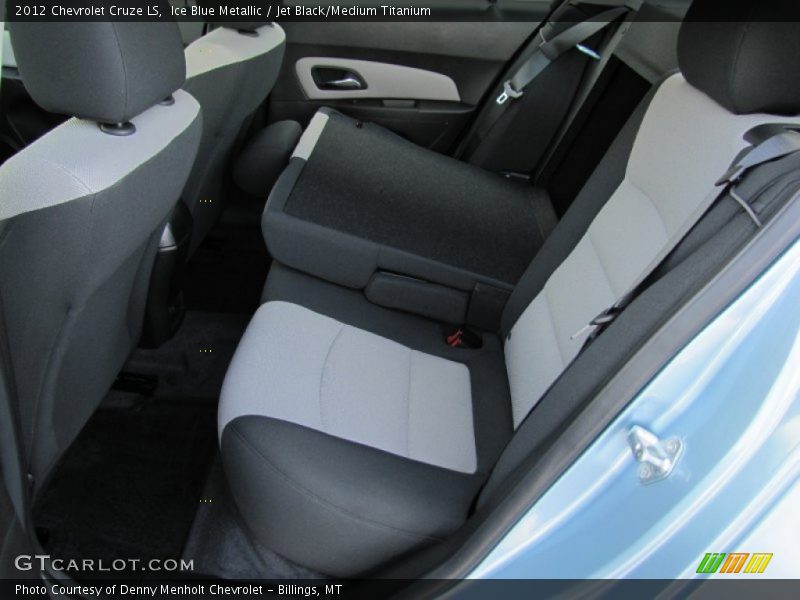 Ice Blue Metallic / Jet Black/Medium Titanium 2012 Chevrolet Cruze LS